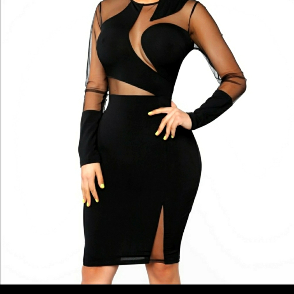 Fashion Nova cut out dress 1X BNWT